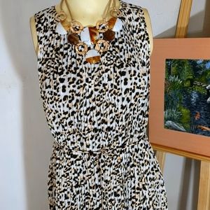 Banana Republic Animal Print Maxi